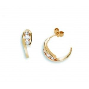 Boucles d'oreille diamant