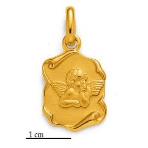 Médaille religieuse ange