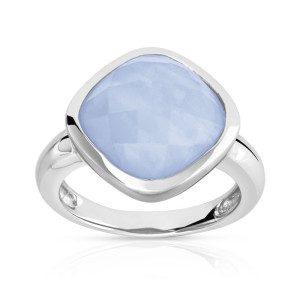 Bague argent Agate