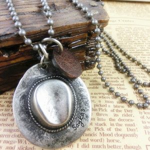 Pendentif Chapeau de Cowboy