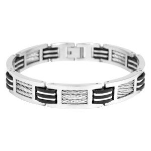 Bracelet acier homme