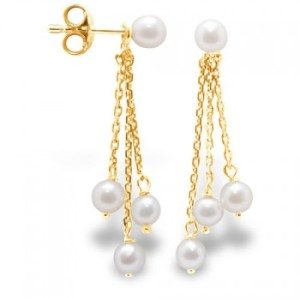 pendante perles de culture